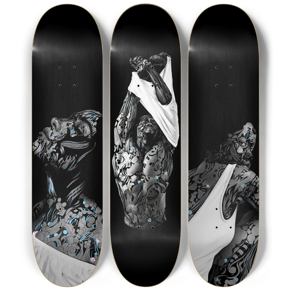 "Veil of Serenity" 3-Deck Wall Series